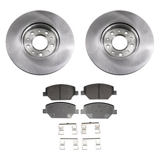 bproauto® - Front Brake Kit with Semi-Metallic Pads