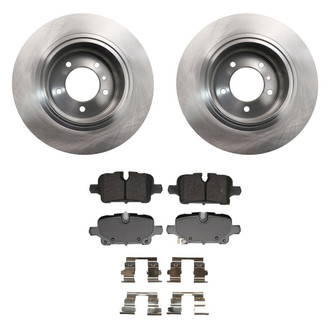 bproauto® - Rear Brake Kit with Semi-Metallic Pads