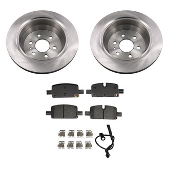 bproauto® - Rear Brake Kit with Semi-Metallic Pads