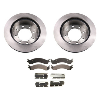 bproauto® - Front Brake Kit with Semi-Metallic Pads