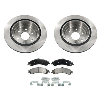 bproauto® - Rear Brake Kit with Semi-Metallic Pads