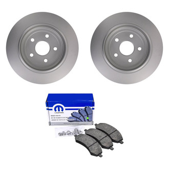 bproauto® - Rear Brake Kit with Semi-Metallic Pads