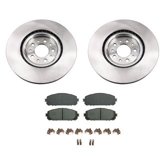 bproauto® - Front Brake Kit with Semi-Metallic Pads