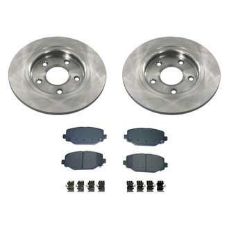bproauto® - Rear Brake Kit with Semi-Metallic Pads
