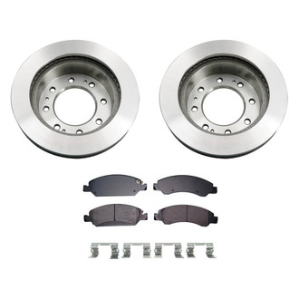 bproauto® - Front Brake Kit with Semi-Metallic Pads