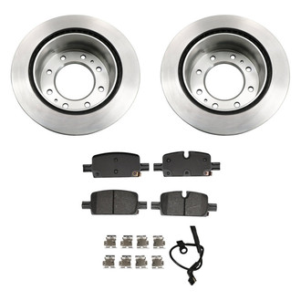bproauto® - Rear Brake Kit with Semi-Metallic Pads