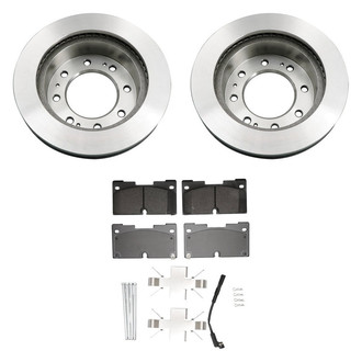 bproauto® - Front Brake Kit with Semi-Metallic Pads