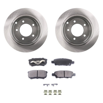 bproauto® - Rear Brake Kit with Semi-Metallic Pads