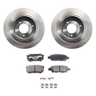 bproauto® - Rear Brake Kit with Semi-Metallic Pads