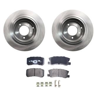 bproauto® - Rear Brake Kit with Semi-Metallic Pads