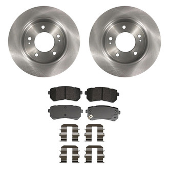 bproauto® - Rear Brake Kit with Semi-Metallic Pads