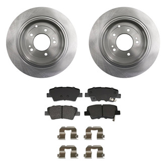 bproauto® - Rear Brake Kit with Semi-Metallic Pads