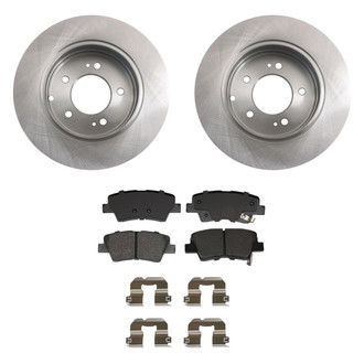 bproauto® - Rear Brake Kit with Semi-Metallic Pads