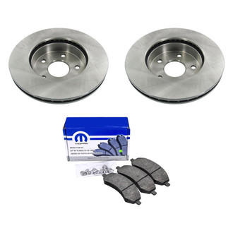 bproauto® - Front Brake Kit with Semi-Metallic Pads