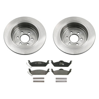 bproauto® - Rear Brake Kit with Semi-Metallic Pads