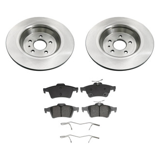 bproauto® - Rear Brake Kit with Semi-Metallic Pads