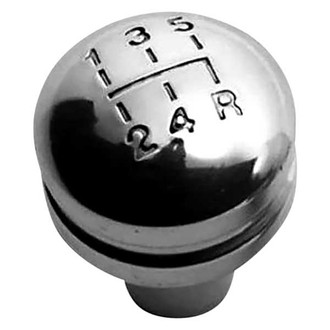 Rampage® - Manual Billet 5-Speed Pattern Chrome Shift Knob