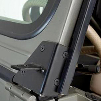 Rampage® - Windshield Hinge Light Brackets