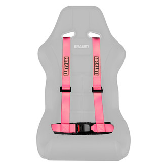 Braum® - 4-Point 2" Strap Harness Belts, Red