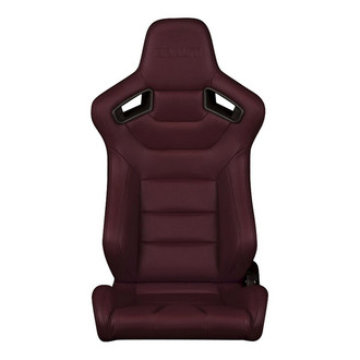 Braum® - Elite Series Sport Seats, Maroon Leatherette