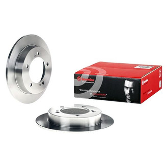 Brembo® - OE Replacement Plain Solid Front Brake Rotor