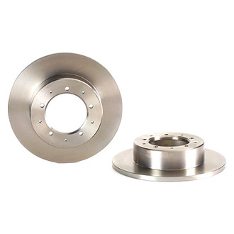 Brembo® - OE Replacement Plain Solid Rear Brake Rotor