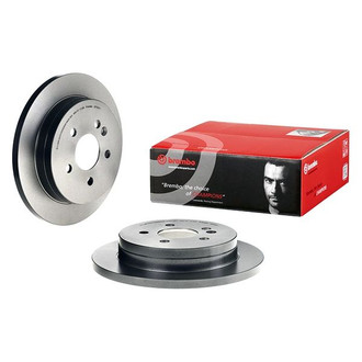 Brembo® - UV Coated Series Plain Solid Rear Brake Rotor