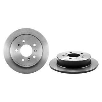 Brembo® - UV Coated Series Plain Solid Rear Brake Rotor