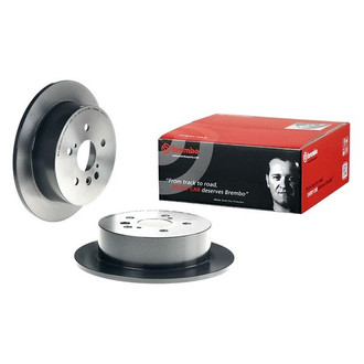 Brembo® - UV Coated Series Plain Solid Rear Brake Rotor