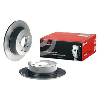 Brembo® - UV Coated Series Plain Solid Rear Brake Rotor