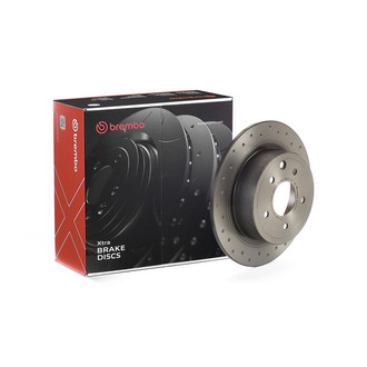 Brembo® - Premium Xtra 1-Piece Rear Brake Rotor