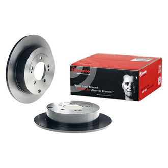 Brembo® - UV Coated Series Plain Solid Rear Brake Rotor