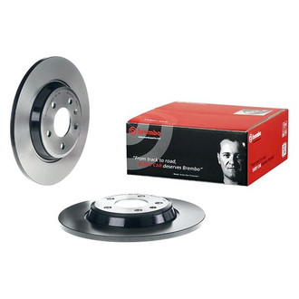 Brembo® - UV Coated Series Plain Solid Rear Brake Rotor