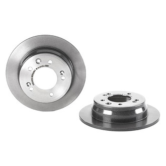 Brembo® - OE Replacement Plain Solid Rear Brake Rotor