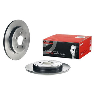 Brembo® - UV Coated Series Plain Solid Rear Brake Rotor