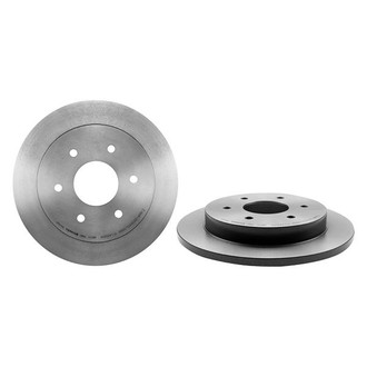 Brembo® - UV Coated Series Plain Solid Rear Brake Rotor