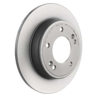 Brembo® - OE Replacement Plain Solid Rear Brake Rotor