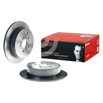 Brembo® - UV Coated Series Plain Solid Rear Brake Rotor
