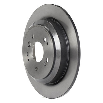 Brembo® - UV Coated Plain Solid Rear Brake Rotor