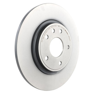 Brembo® - OE Replacement Plain Solid Rear Brake Rotor
