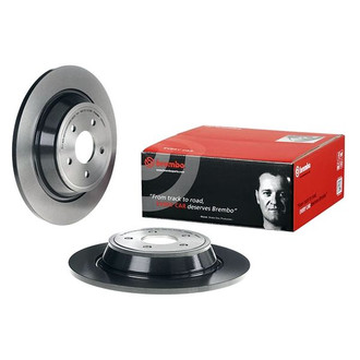 Brembo® - UV Coated Series Plain Solid Rear Brake Rotor