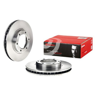 Brembo® - OE Replacement Plain Vented Front Brake Rotor