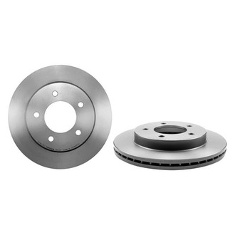 Brembo® - UV Coated Series Plain Vented Front Brake Rotor