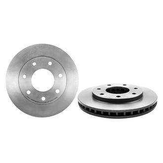 Brembo® - UV Coated Series Plain Vented Front Brake Rotor
