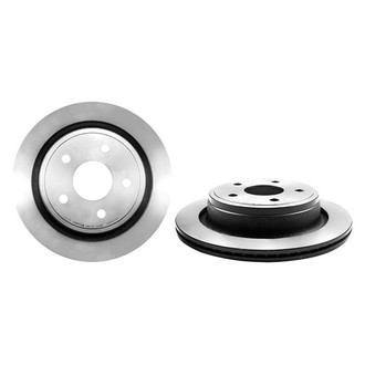 Brembo® - UV Coated Series Plain Vented Rear Brake Rotor