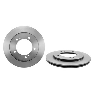 Brembo® - UV Coated Series Plain Vented Front Brake Rotor
