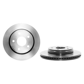 Brembo® - UV Coated Series Plain Vented Front Brake Rotor