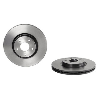 Brembo® - UV Coated Series Plain Vented Front Brake Rotor