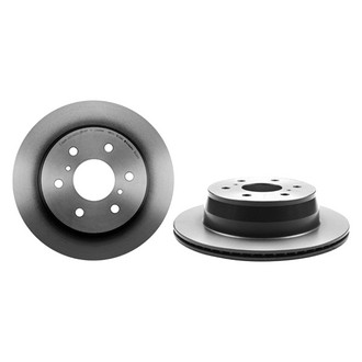 Brembo® - UV Coated Series Plain Vented Rear Brake Rotor