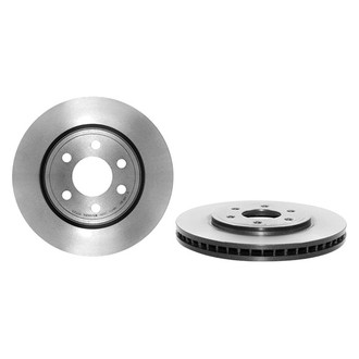 Brembo® - UV Coated Series Plain Vented Front Brake Rotor